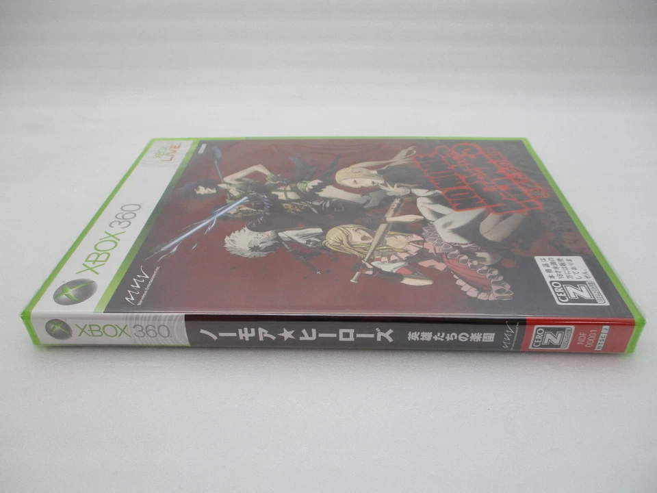 MINT XBOX360 NO MORE HEROES Eiyu tachi no Rakuen Japan import NDF-00001 XBOX 360 - Image 3 of 4