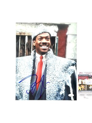 Eddie Murphy Signed 11x14 Photo Coming To America Prince Akeem JSA  Certified COA