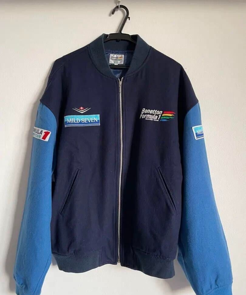 猫氏 Benetton Formula 1 ジャンパー ネイビー 猫氏 Benetton Formula 1 ジャンパー ネイビー Vintage Benetton
