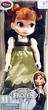 Disney Store Frozen Anna 16" Muñeca de Vinilo Niño Nueva Caja de Abolladuras Edad 3 Años en adelante