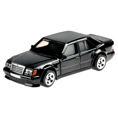 Mercedes-Benz 500E W124 Black Hot Wheels Factory Fresh 2021 Short