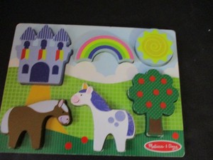 melissa and doug unicorn puzzle
