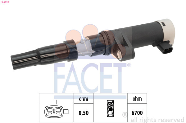 Facet ZüNdspule ZüNdmodul FüR Renault Megane Scenic 1.6 16V 1.4 2.0 1.8-image