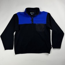 Vintage Eddie Bauer Ebtek 1/4 Zip Fleece Men  s Size S Polartec Color block Vtg
