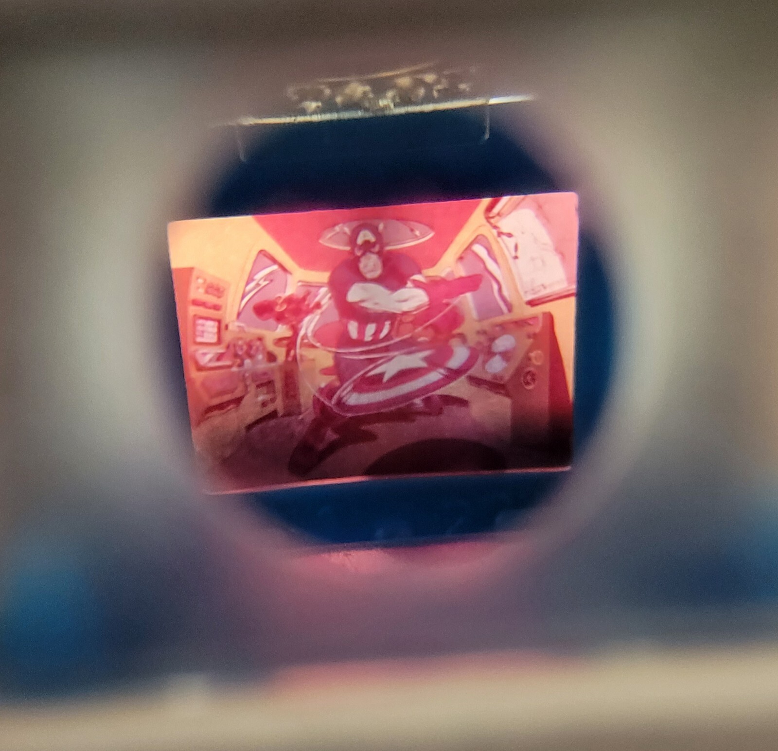 1976 Captain America Hot Wheels Marvel Scene Machines Motor Home White