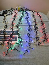 CHRISTMAS DISPLAY LIGHTS MULTIFUNCTION 480 COLOUR GARDEN BRANCH LIGHTS FREE P&P
