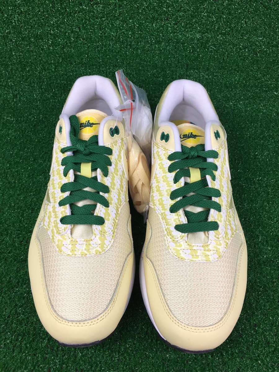 Nike Air Max 1 Lemonade Sneakers Yellow Green CJ0609 700