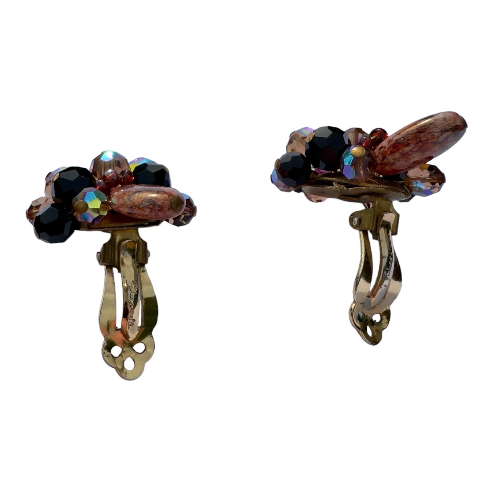 Vintage Schiaparelli Signed Statement Earrings - image 7