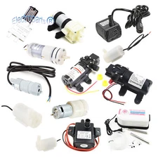 Pumps Water Aquarium Fish Tank Fountain Pond Pump 240L/H Mini DC 3W 3V-12V US