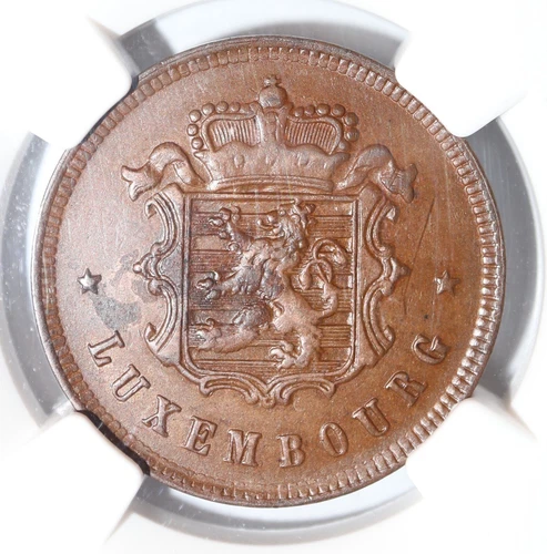 1930 - Luxembourg - 25 Centimes - NGC AU58 BN