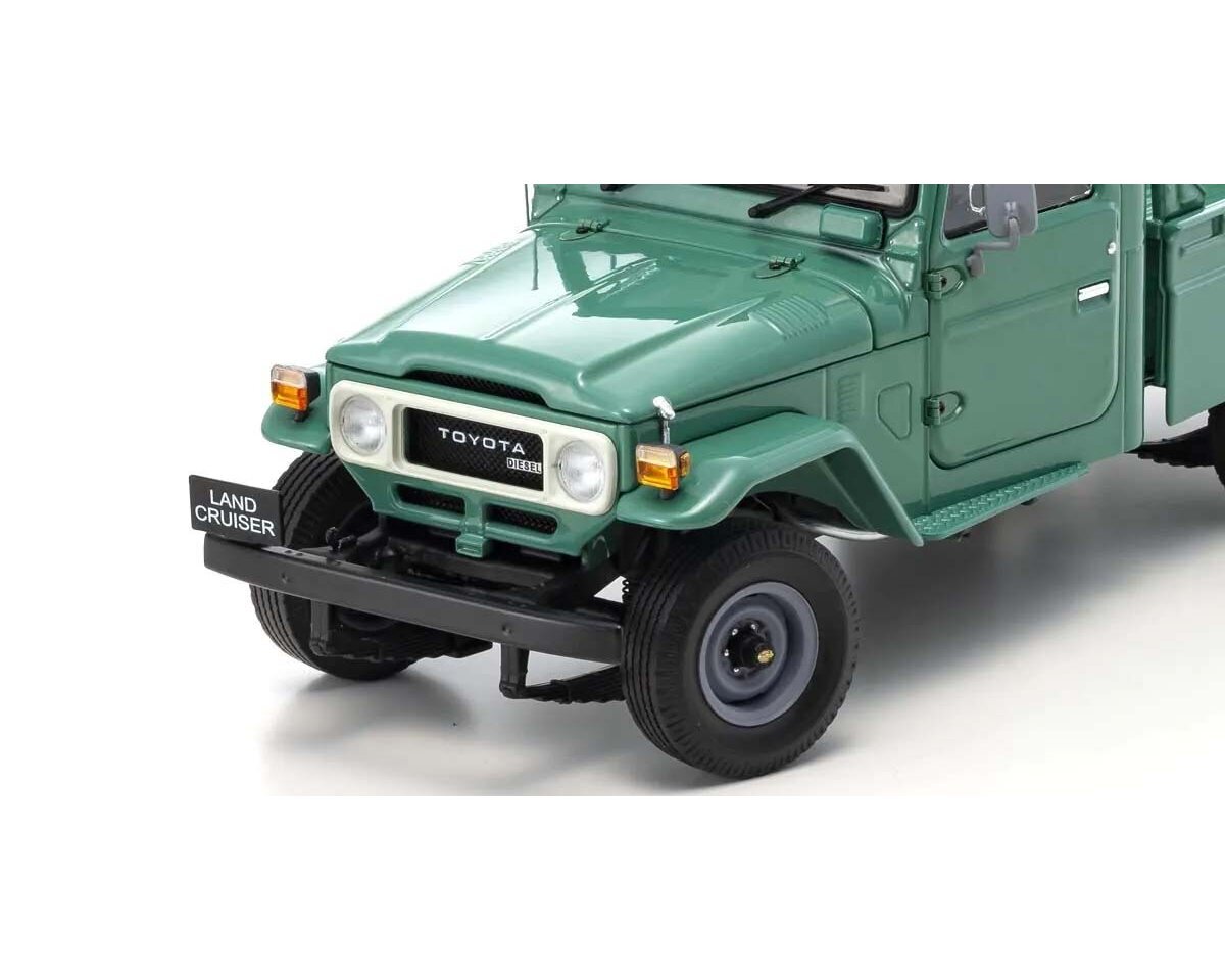 Kyosho Toyota Land Cruiser 40 Pick Up 1980 1:18 Fashion grün