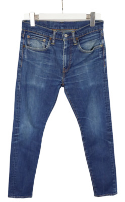 LEVI's 512 Jeans Men's W31 L29 Slim Tapered Fit Zip Fly Faded Whiskers