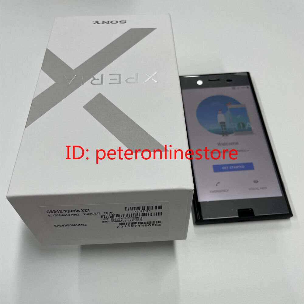 Sony Xperia XZ1 - 64 GB - Black (Unlocked) for sale online | eBay
