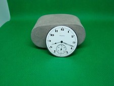 ELGIN POCKET WATCH MOVEMENT PARTS/REPAIR NICE DIAL 39mm  aaa15
