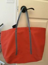 NEW LACOSTE SHOPPER BAG ORANGE Sold Out