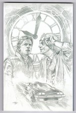 Back To the Future Who Is Marty McFly? Variant Sketch DELL'OTTO Limited 500 Bu76