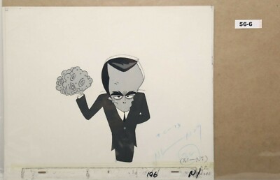 Beetlejuice Original Production Drawing And Cel 56-6 Used Cond.