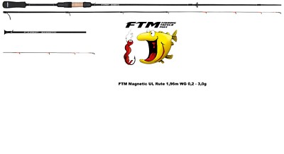 FTM Magnetic UL Rute 1,96m WG 0,2 - 3,0g