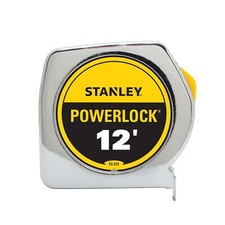 STANLEY PowerLock Tape Measure, 12-Foot 33-312 