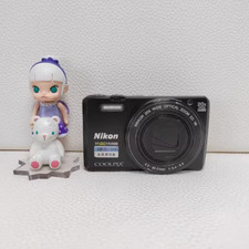 Nikon COOLPIX S7000 16.0MP 20X Optical Zoom Vintage Digital Camera Black