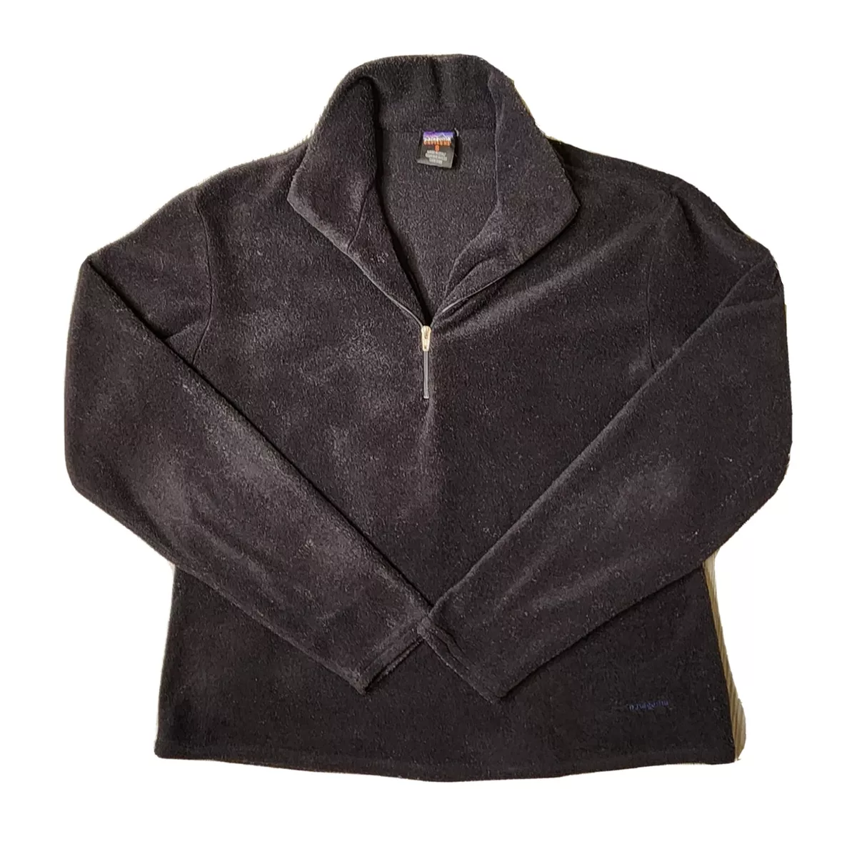 Genuine Vintage Patagonia Capilene Fleece Quarter Half Zip Pockets