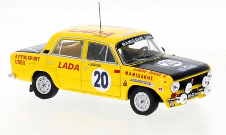Lada 1600 IXO IXORAC411 rallye acropole 1978 voiture miniature miniature de collection 1 43