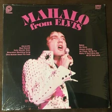 ELVIS PRESLEY Mahalo From Elvis - 1978 Pickwick LP - SEALED & MINT