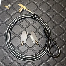 Noble Locks T-bar Laptop Lock with Barrel Key NG04T-B