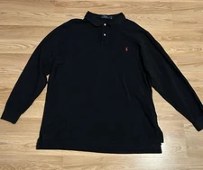 Ralph Lauren Polo XLT Men’s Black Long Sleeve Collared