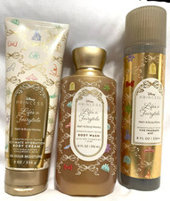 Bath  Body Works Life's a Fairytale Set of 3 Body Cream Body Wash Fine Mist 8oz