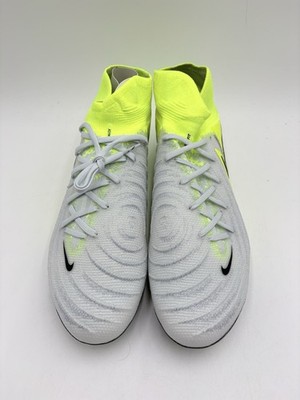 Nike Men's Phantom Luna II Elite FG Cleats Size 10 Silver/Volt