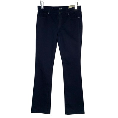 Ann Taylor Loft 28/6 NEW Modern Sexy Boot Jeans Midnight Blue