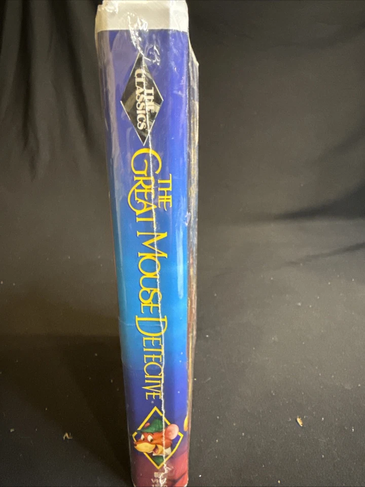 The Great Mouse Detective Walt Disney Classic VHS, Black Diamond - Image 2 of 4