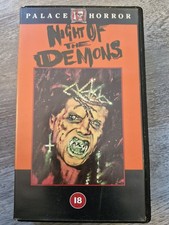 vintage UK VHS  1988 horror film Night of the Demons, distributed  Palace Horror