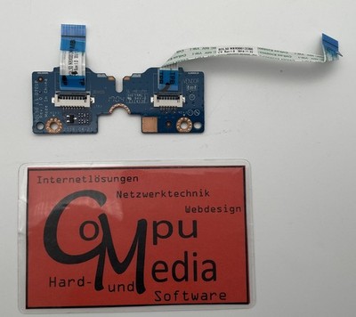 HP  250 255 G5  Laptop Touchpad Mouse Button Board LS-D701P mit Flexkabel