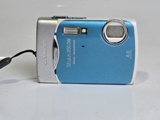Olympus Stylus 850 SW 8.0MP Digital Camera - Blue / Silver