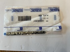 Nos Gm 1991-2004 Buick Supercharged Rear Deck Emblem Gm25602037 Nos Gm 1991-2004 Buick Supercharged Rear Deck Emblem Gm25602037