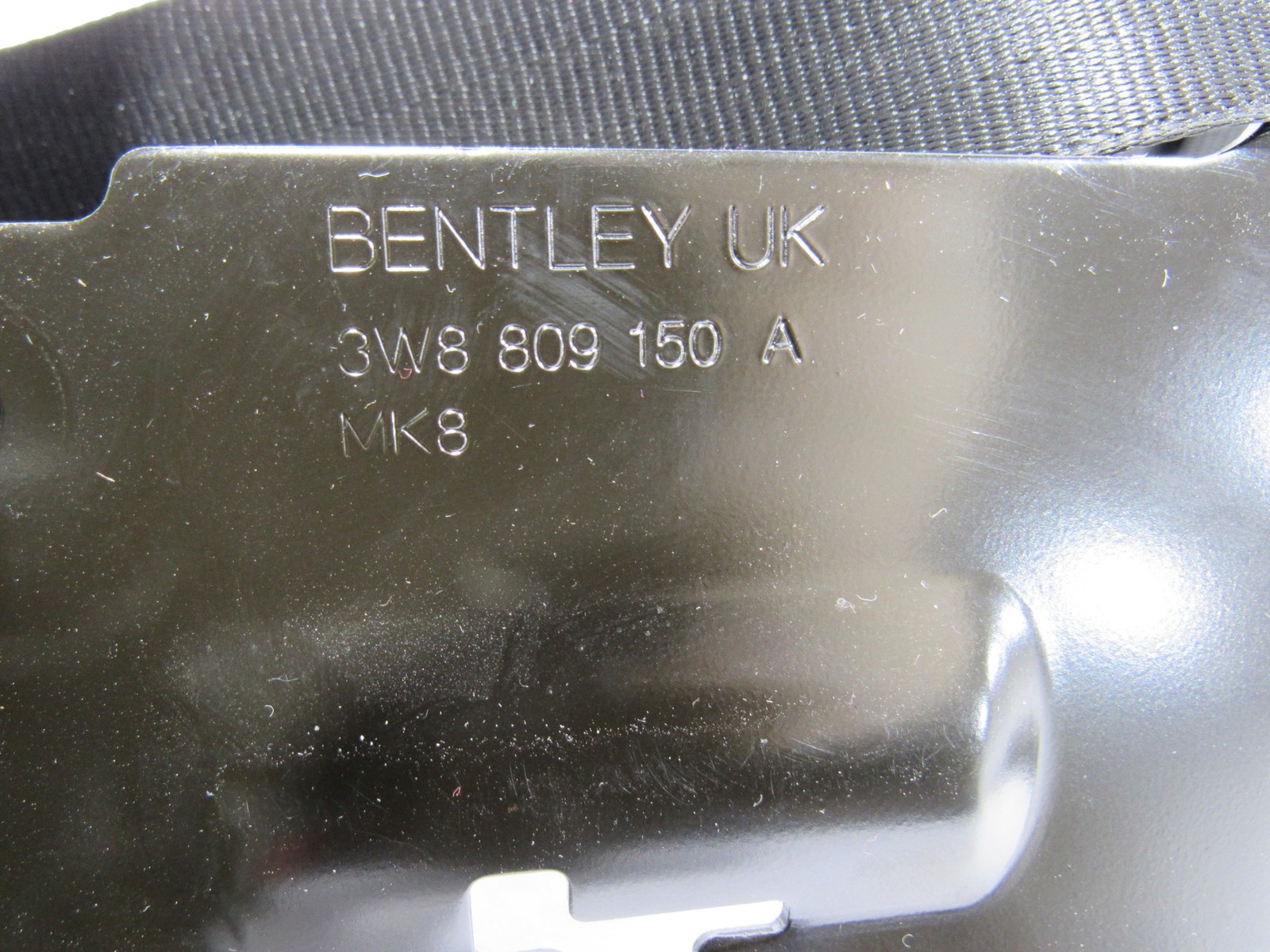 12-18 Bentley Continental GT W12 2015 Front Right Pass Seat Belt Retractor ; :A