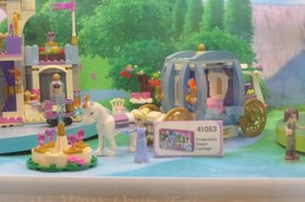LEGO Disney Cinderella & Rapunzel Store Display Sets 41053 41054 41055