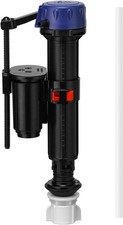 Jamini Toilet Fill Valve Replacement Kit, Quick-Install Inlet Small, Black 