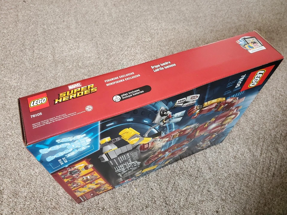 Lego 76105 Marvel Super Heroes Hulkbuster Edición Ultron Retirado Hulk Buster Nuevo Foto 4 de 4