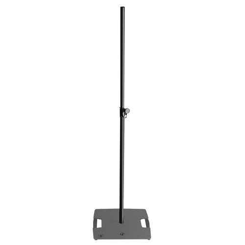Gravity GLS431B Single DJ Lighting Speaker Stand w Square Steel Base