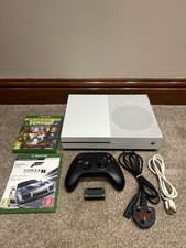 Microsoft Xbox One S 1TB White Console With Controller And Games