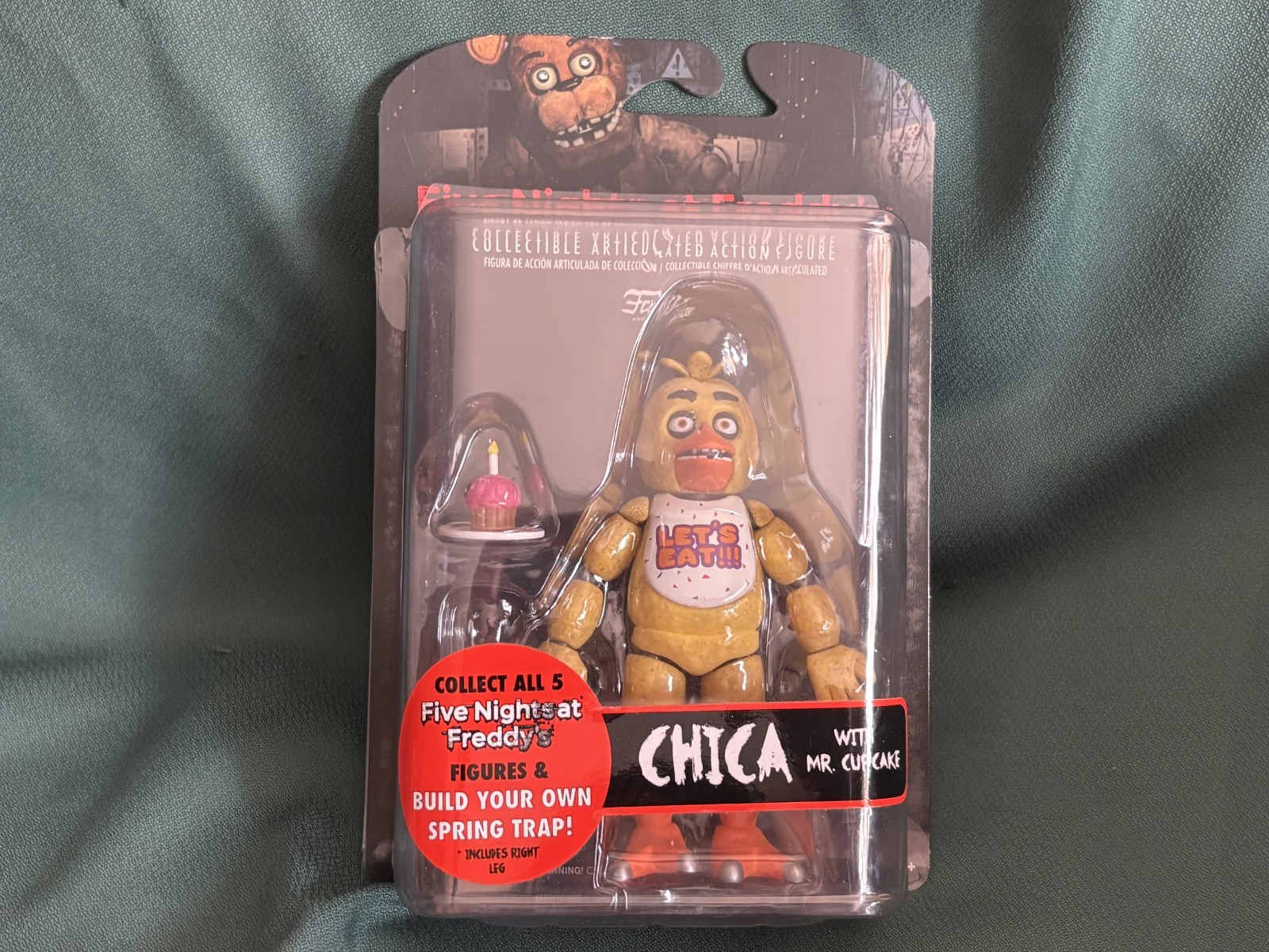Five Nights at Freddys Funko FNAF Chica 5” Action Figure Open Box NO SPRINGTRAP