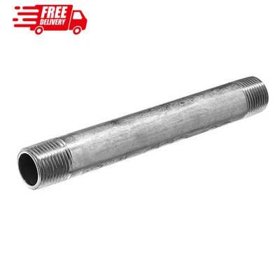 USA Sealing 3/4'' NPT Aluminum Pipe Nipple 6'' Long Schedule 40 Threaded Both Ends