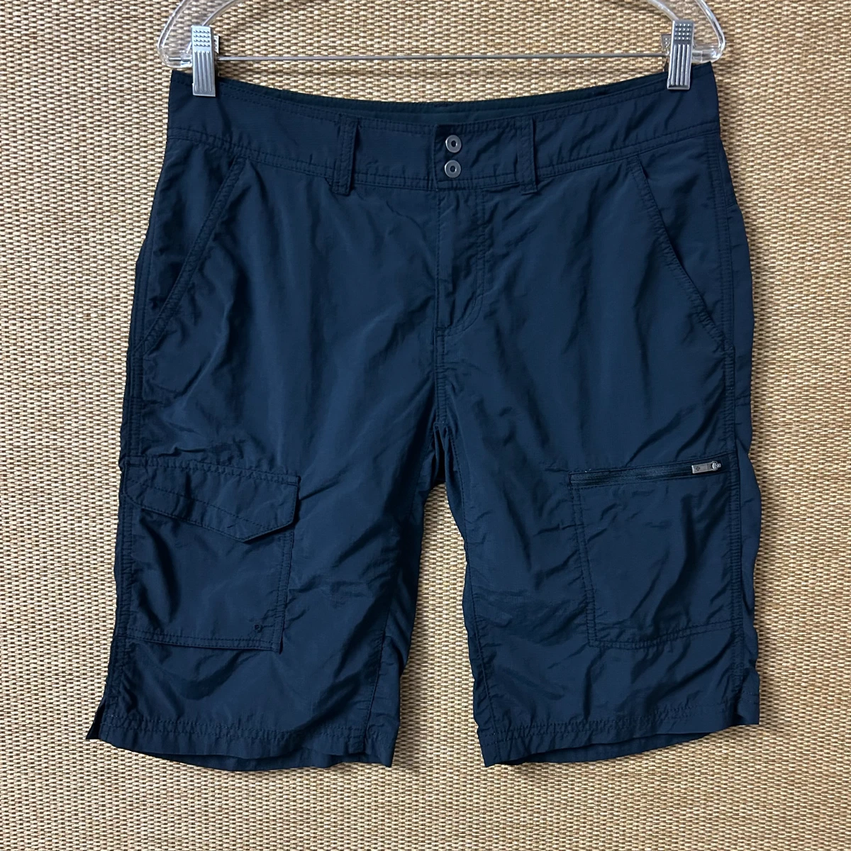 Short Columbia Femme Taille 10 – Rouge, Nylon, Omni-Shield, Randonnée, Occasion Excellent état