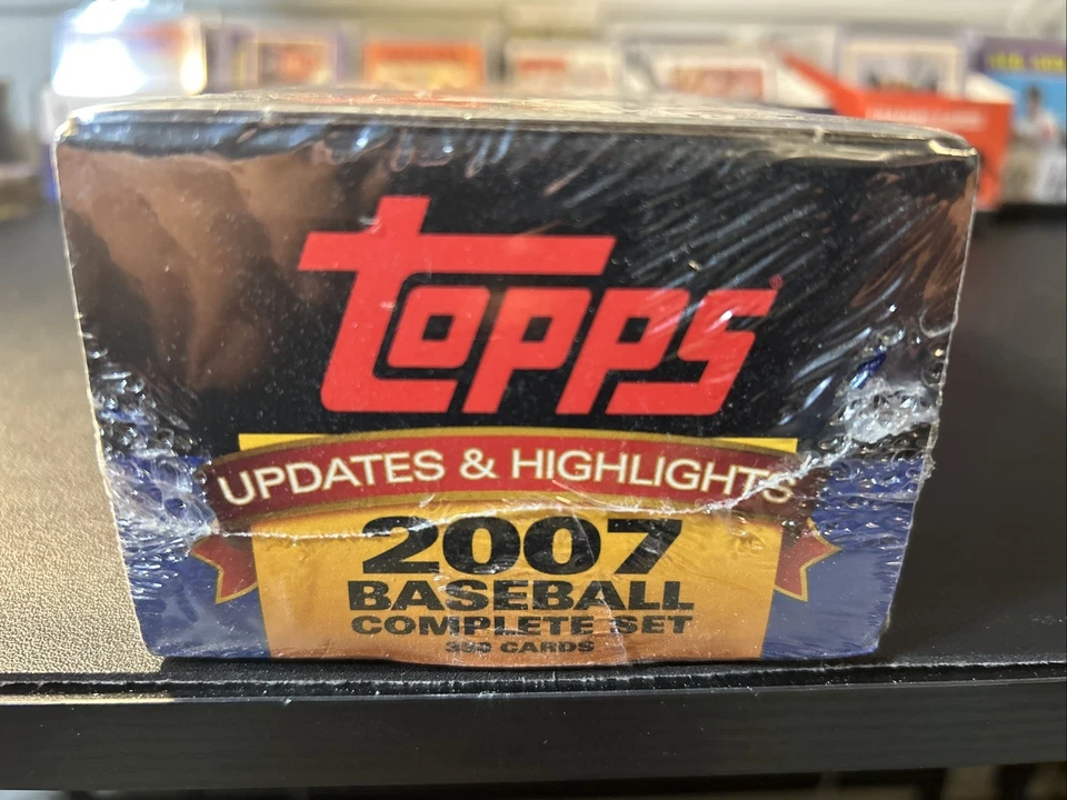 2007 Topps Updates & Highlights Complete Set (1-330) NEW FACTORY SEALED - Image 3 of 4