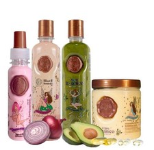 Ritual Botanico Hair Growth  Repair Kit Onion Shampoo Mask Conditioner