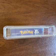 Pokemon Blue CIB Graded PSA 9.2 (Nintendo Game Boy, 1996) Sandshrew "Blue" Text