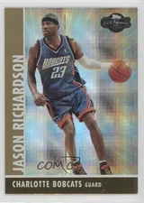 2008-09 Topps Co-Signers Gold Hyper 6/10 Jason Richardson #9 e1e
